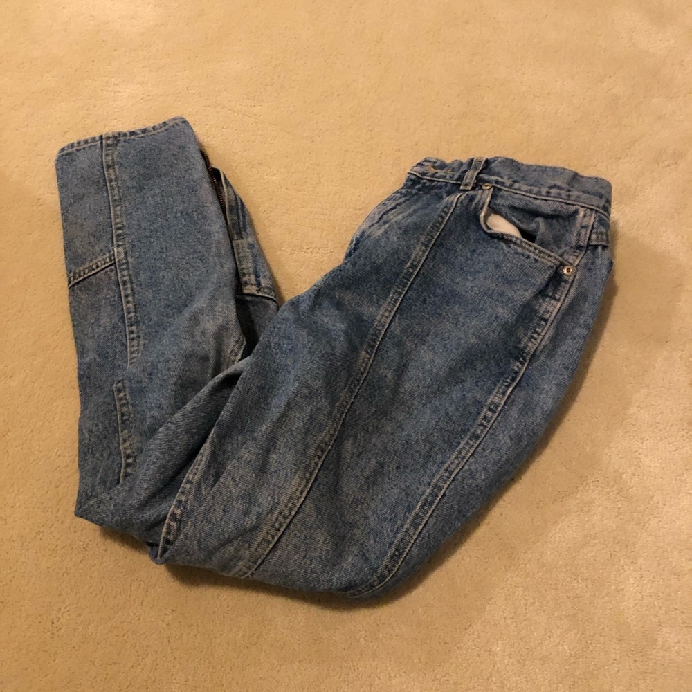 vintage high waisted lee jeans